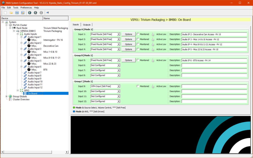 Trivium's Vipedia config